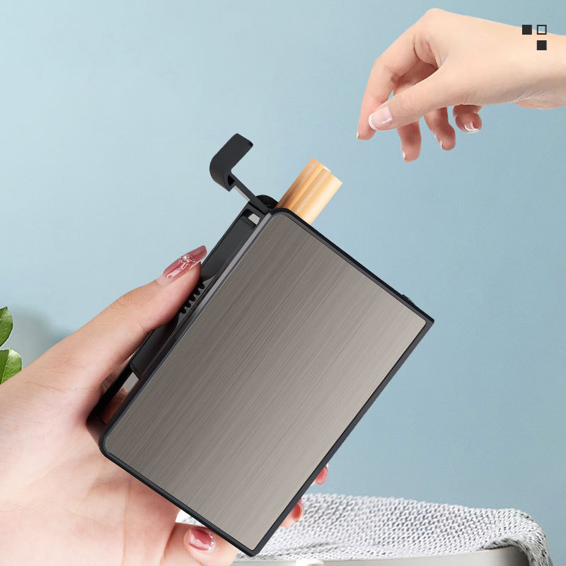 Automatic Cigarette Case Porta - Men Accessories Gift Box review and price