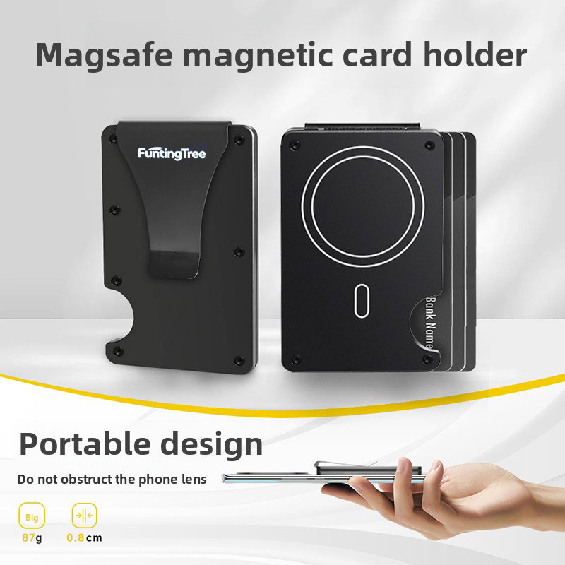 Compatible with MagSafe Wallet - Money Clip Slim review and price