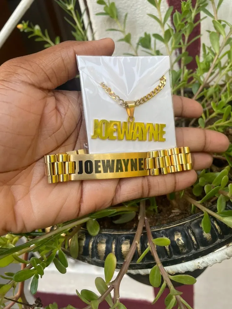 Custom Men Name Necklace Big B - Men Accessories Wrist review and price