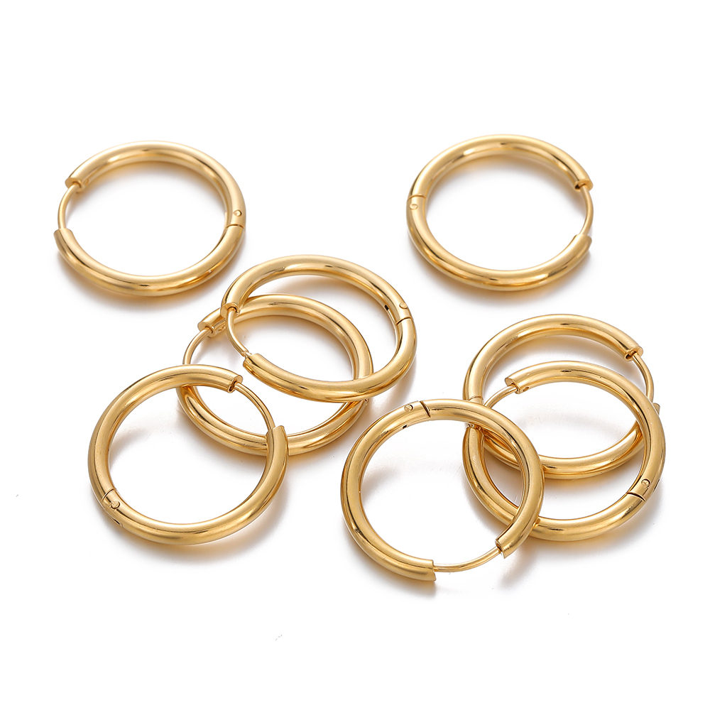 2 pcs 8/10/12/14/16/18mm Stain - Men Accessories Earrings review and price