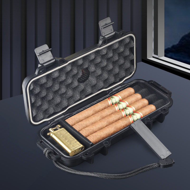 Portable Cigar Humidor With Hu - Men Accessories Gift Box review and price