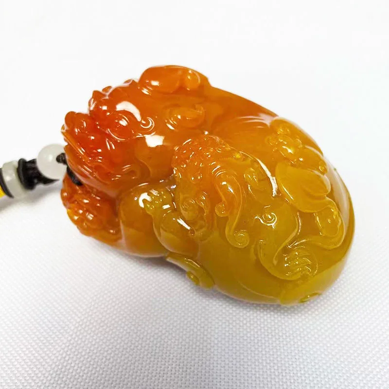 Natural Huang Longyu Pixiu Pen - Men Accessories Wrist review and price
