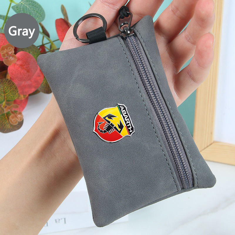 Car Logo Suede Wallet Zipper K - Men Accessories Logo review and price