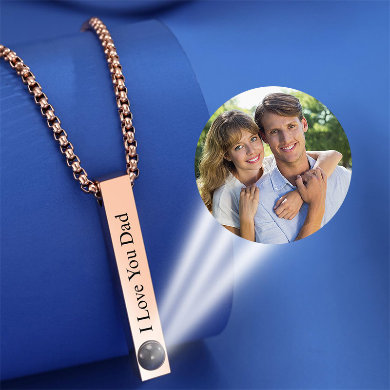 Custom Picture Name Necklace P - Men Accessories Gift Box review and price