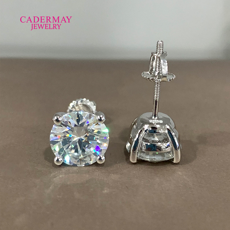High Quality 4 Prongs Screw Ba - Men Accessories Earrings review and price